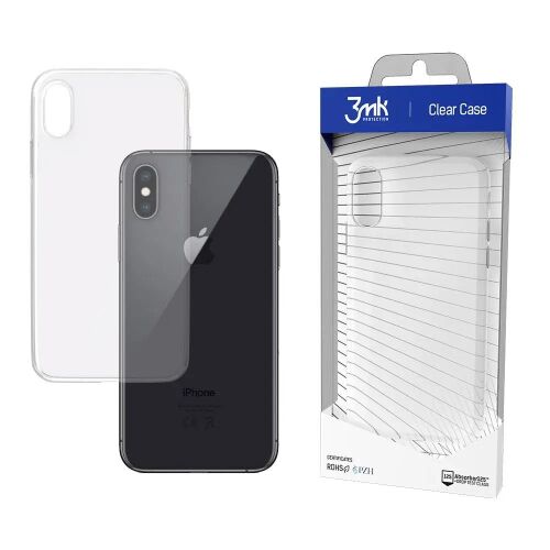 3mk iPhone X Átlátszó Védőtok 133530912 - Telefon