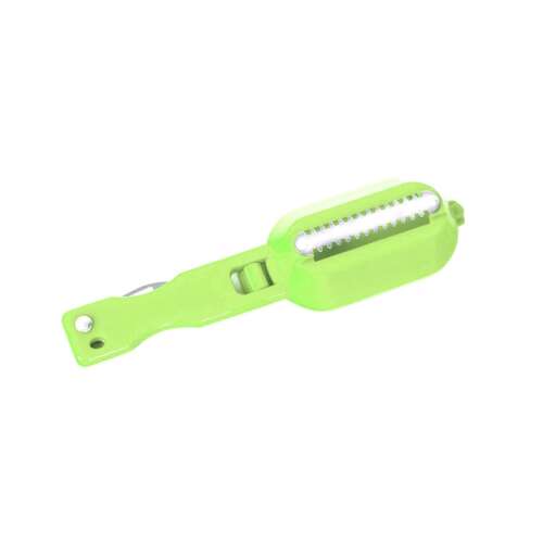 MyVit green fish scaler with built-in knife and scale container