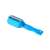 Blue fish scaler with built-in knife and scales container