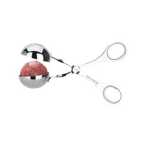 Stainless steel meatball maker, 3.5 cm x 16 cm, for making perfect meatballs, ice cream scoops, and appetizers - Kitchen tool