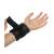 Magnetic wristband for holding small tools and fasteners, black, adjustable strap