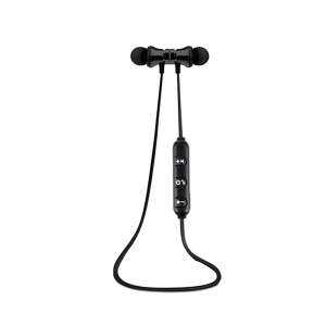 Envisage RVT-XT11 Bluetooth wireless earphones with microphone, magnetic design, for mobile phones and tablets - Headphone and Bluetooth Speaker