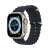 Pasek Dux Ducis OceanWave do Apple Watch w kolorze czarnym, widok z boku