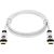 Oehlbach 130 Easy Connect 1.5m white HDMI cable with Ethernet, high-speed 4K UHD