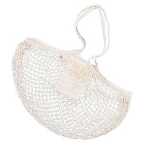 York Eco Natural Cotton Mesh Shopping Bag, 40x35cm, up to 6kg - YORK