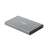 NATEC Rhino GO 2.5 inch external hard drive enclosure, gray, side view
