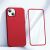 Joyroom iPhone 13 red 360 full case front and back with tempered glass