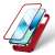 Joyroom 360 Full Case for iPhone 13, red phone case with tempered glass screen protector