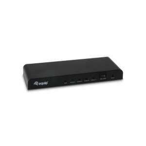 Equip 4-Port HDMI Splitter, black, HDCP Ready, 3D, FullHD - HDMI splitter
