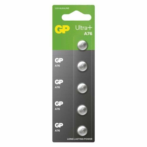 GP 1.5V Alkáli elem LR44 (5db/blister)  (B1376) 177965129 - GP