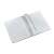Leitz WOW A5 spiral notebook, white, gridded, open, showing ruler