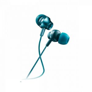 Canyon kék-zöld fülhallgató mikrofonnal - Canyon