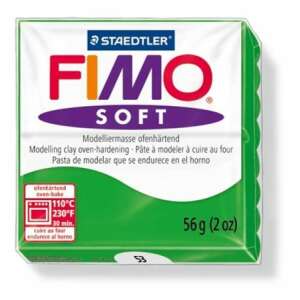 FIMO Soft green modeling clay, 56g, oven-bake, for crafts and jewelry making - Fimo