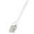 LogiLink EconLine UTP patch kábel CAT6 0.5m fehér (CP2021U)