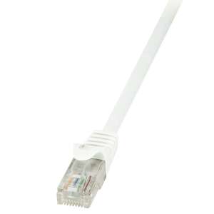 LogiLink EconLine CAT6 UTP patch cable, white, 3 meters - Logilink Patch Cable