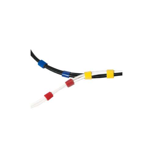 LogiLink KAB0053 Káblová svorka, Velcro páska, 4m rolka, modrá, červená, žltá, čierna