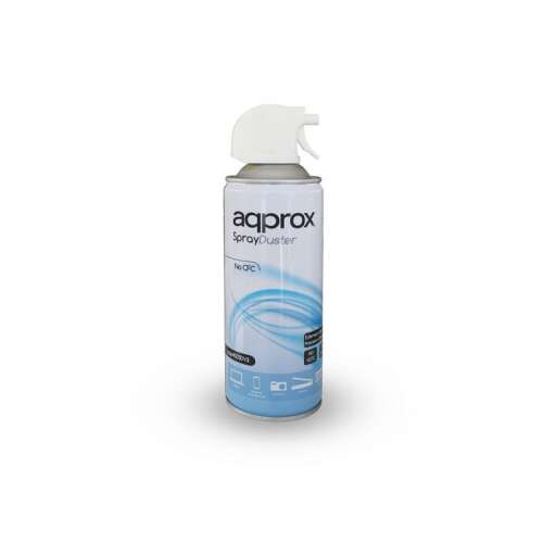 aqprox Spray Duster 400ml, Fără CFC, curățare computer, îndepărtarea prafului, curățare electronică