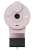 Webcam Logitech Brio 300, roz, vedere din față, 1080p, 30fps, USB-C, microfon încorporat, RightLight 2