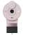 Webcam Logitech Brio 300, roz, vedere din față, 1080p, 30fps, USB-C, microfon încorporat, RightLight 2
