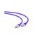 GEMBIRD PP6A-LSZHCU-V-1M Gembird patchcord RJ45, kat. 6A, SFTP, LSZH, 1m, fioletowy 70122039