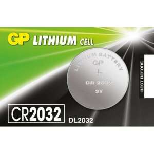 GP CR2032 Litium gombelem 3V (112125) 65566065 Elemek