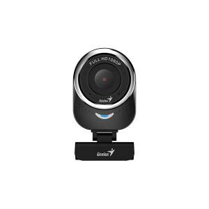 Уеб камера Genius Qcam 6000, черна, Full HD 1080p - Снимки, видео и оптика