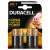 Duracell Basic AA Alkaline Batteries, 4 Pack