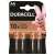 Duracell Basic AA Alkaline Batteries, 4 Pack