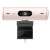 Logitech Brio 500 webcam, pink, 1080p HD, with microphone