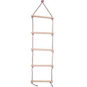 Játék Fa Kötéllétra - 5 Fokozat - 150 cm