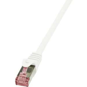 LogiLink CAT6 S/FTP бял пач кабел с RJ45 конектор - Logilink