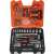 Bahco S910 socket wrench set with 92 pieces in a carrying case