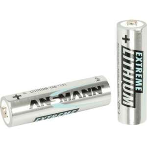 2 db Ansmann Extreme lítium AA elem, 2850 mAh, 1,5V - Ansmann