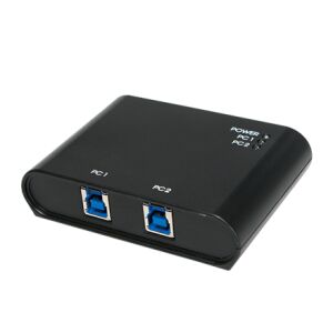 LogiLink UA0216 2-portový USB 3.0 prepínač pre zdieľanie periférií - Logilink