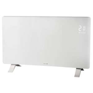 Sencor SCF 4740WH Okos üveg konvektor fűtő, fehér, elülső nézet - Sencor