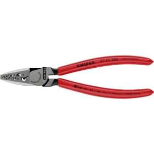 Knipex 97 71 180 Crimpzange für Aderendhülsen, 180 mm, polierter Kopf - Knipex