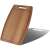 Lamart beech wood cutting board with handle