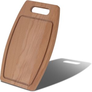 Lamart Beech Wood Cutting Board 40x26 cm with Handle - Lamart Cutting board