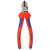 Bočné štiepacie kliešte Knipex 70 02 160, 160mm, červené a modré rukoväte