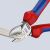Knipex 70 02 160 Oldalcsípő fogó fehér kábelt vág