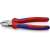 Knipex 70 02 180 side-cutting pliers, 180mm, red and blue handles