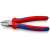 Knipex 70 02 180 side-cutting pliers, 180 mm, red and blue handles