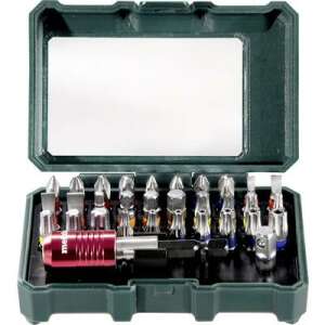 Metabo 32 piece bit set with color-coded screw heads, 626700000 - Metabo