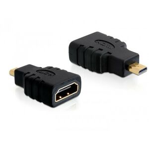 Delock DL65242 Micro HDMI to HDMI Adapter, high-speed data transfer - HDMI Adapter