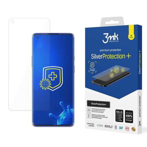 3mk OnePlus 8 5G Kijelzővédő Fólia - SilverProtection+