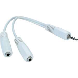 Kabel rozgałęźny Gembird Cablexpert CCA-415W 3,5 mm Jack stereo męski do 2x żeński - Gembird