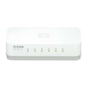 D-Link GO-SW-5E/E 5-portowy przełącznik Fast Ethernet niezarządzany, biały - D-Link