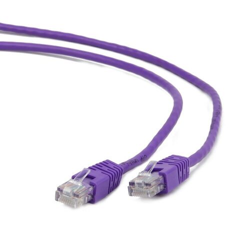 Gembird Cablexpert UTP CAT5e patch kábel 0.5m lila  (PP12-0.5M/V) 133928633