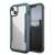 Raptic Shield Case for iPhone 14, clear back, black frame, iridescent accents, 360 degree protection