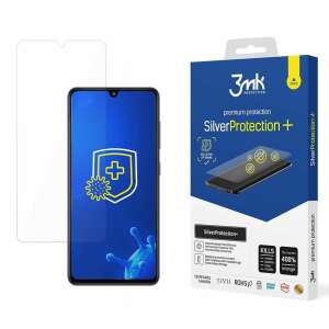 Folie de protecție pentru ecran Samsung Galaxy A41, 3mk SilverProtection+, 2 bucăți, transparentă, antimicrobiană, rezistentă la impact - 3MK Folii protecție